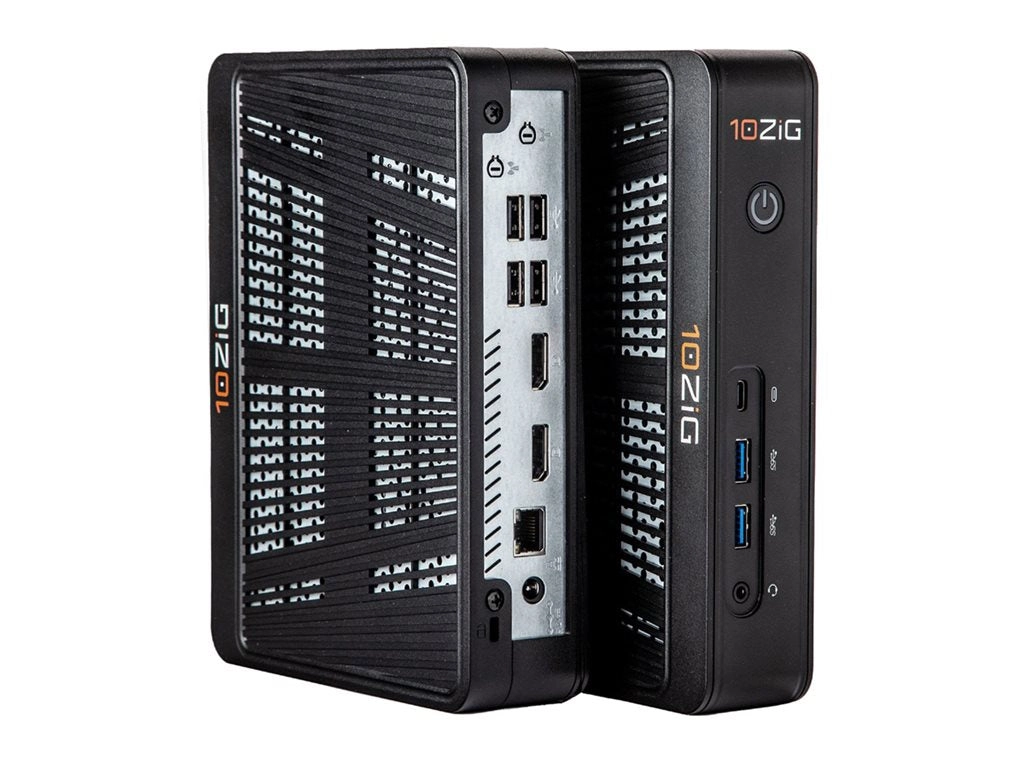 10ZiG 7048QV - VMware Edition - zero client - mini 1 x Celeron J6412 / up to 2.6 GHz - RAM 8 GB - no HDD - HD Graphics - Gigabit 7048QV-8803