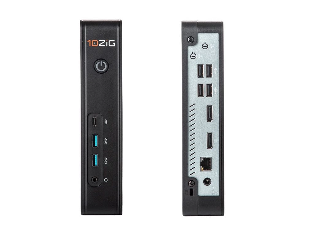 10ZiG 7048QV - VMware Edition - zero client - mini 1 x Celeron J6412 / up to 2.6 GHz - RAM 8 GB - no HDD - HD Graphics - Gigabit 7048QV-8803