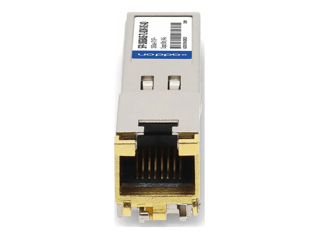 AddOn - SFP  transceiver module - 10GbE - over copper - 10GBase-T - RJ-45 - up to 262 ft - TAA Compliant SFP-10GBASE-TL-80M-DE-AO