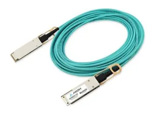 Axiom - 100GBase-AOC direct attach cable - QSFP28 to QSFP28 - 7 m - fiber optic - Active Optical Cable (AOC) MFA1A00-C007-AX