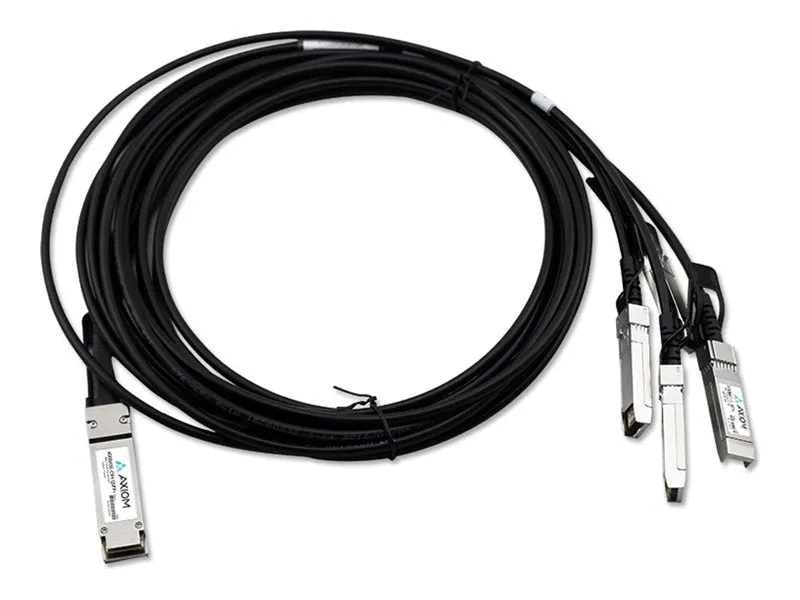 Axiom - 100GBase-CR4 direct attach cable - QSFP28 to SFP28 - 3.3 ft - twinaxial - passive 470-ABOS-AX