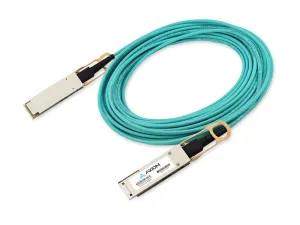 Axiom - 40GBase-AOC direct attach cable - QSFP  to SFP  - 3 m - fiber optic - Active Optical Cable (AOC) QSFP-4XS10G-AOC3M-AX