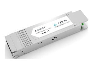 Axiom - QSFP  transceiver module - 40GbE - 40GBASE-SR4 - MPO multi-mode - up to 492 ft - 850 nm - TAA Compliant AXG102509