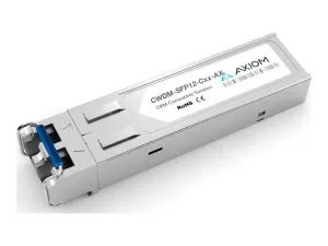 Axiom - SFP (mini-GBIC) transceiver module (equivalent to: Axiom SFPC12-MR29-AX) - 100Mb LAN (optical), 2.7 GigaE - 2.7GBase-LR2