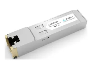 Axiom - SFP  transceiver module (equivalent to: Dell 407-BCWZ) - 10GbE - over copper - 10GBase-T - RJ-45 - up to 98 ft - TAA AXG103188