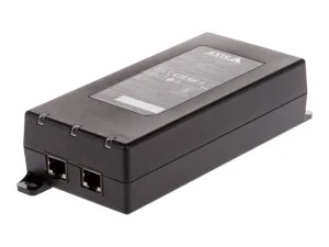 AXIS Midspan AC/DC - PoE injector - AC 24 / DC 20-26.4 V - 90 Watt - for AXIS C1410, D3110, F101, P1377, P1378, P1385, P1455, 02209-001