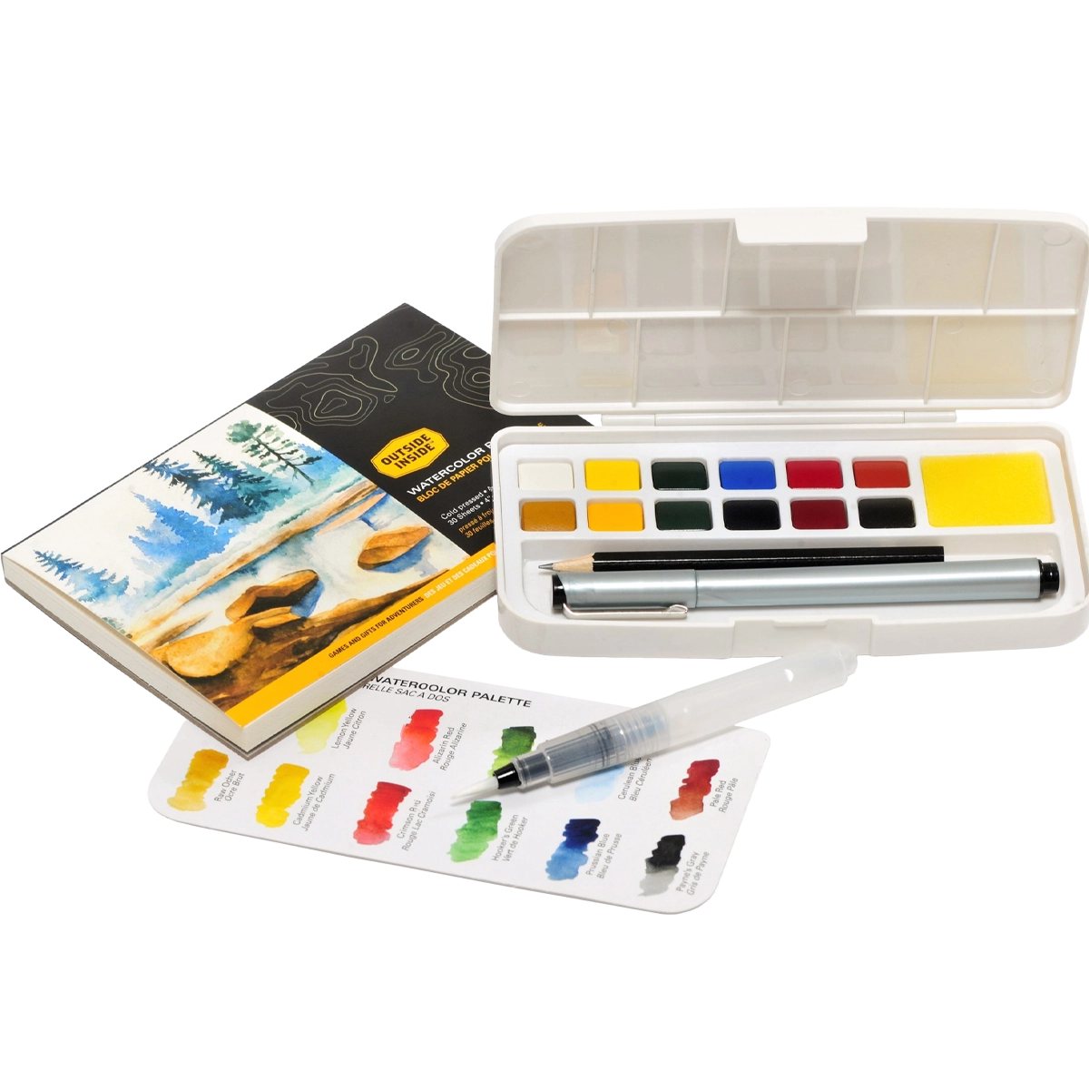 Backpack Watercolor Set