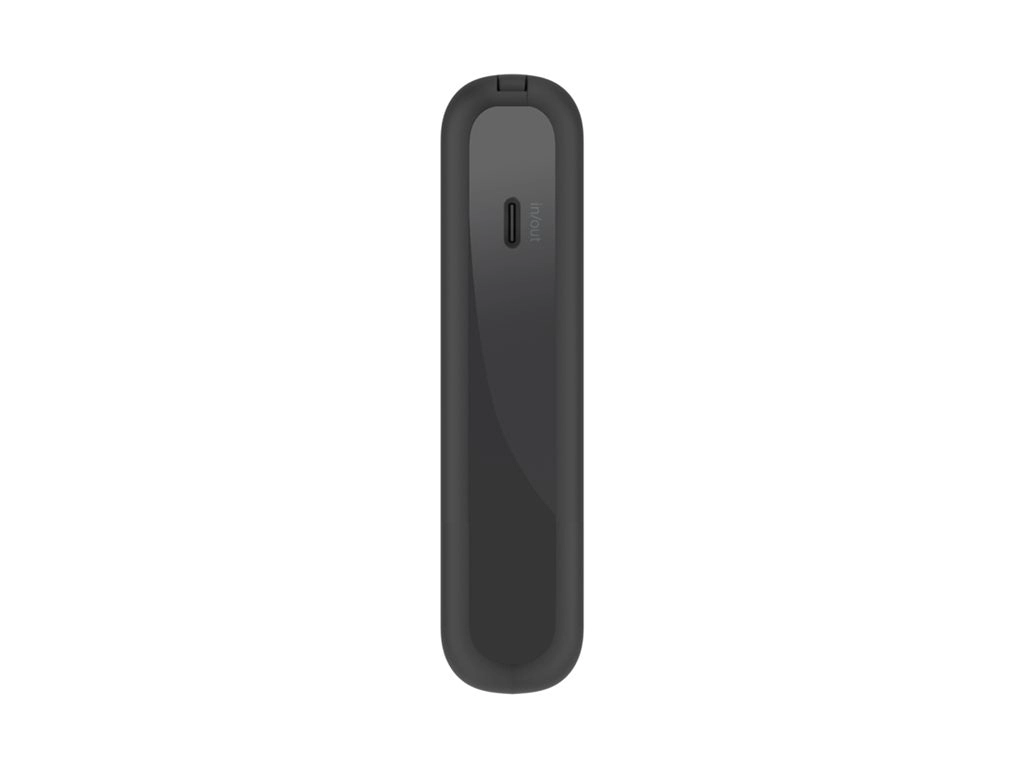 Belkin BoostCharge - Power bank - with integrated cable - 10000 mAh - 20 Watt - Fast Charge - 2 output connectors (24 pin USB-C) BPB021FQBK