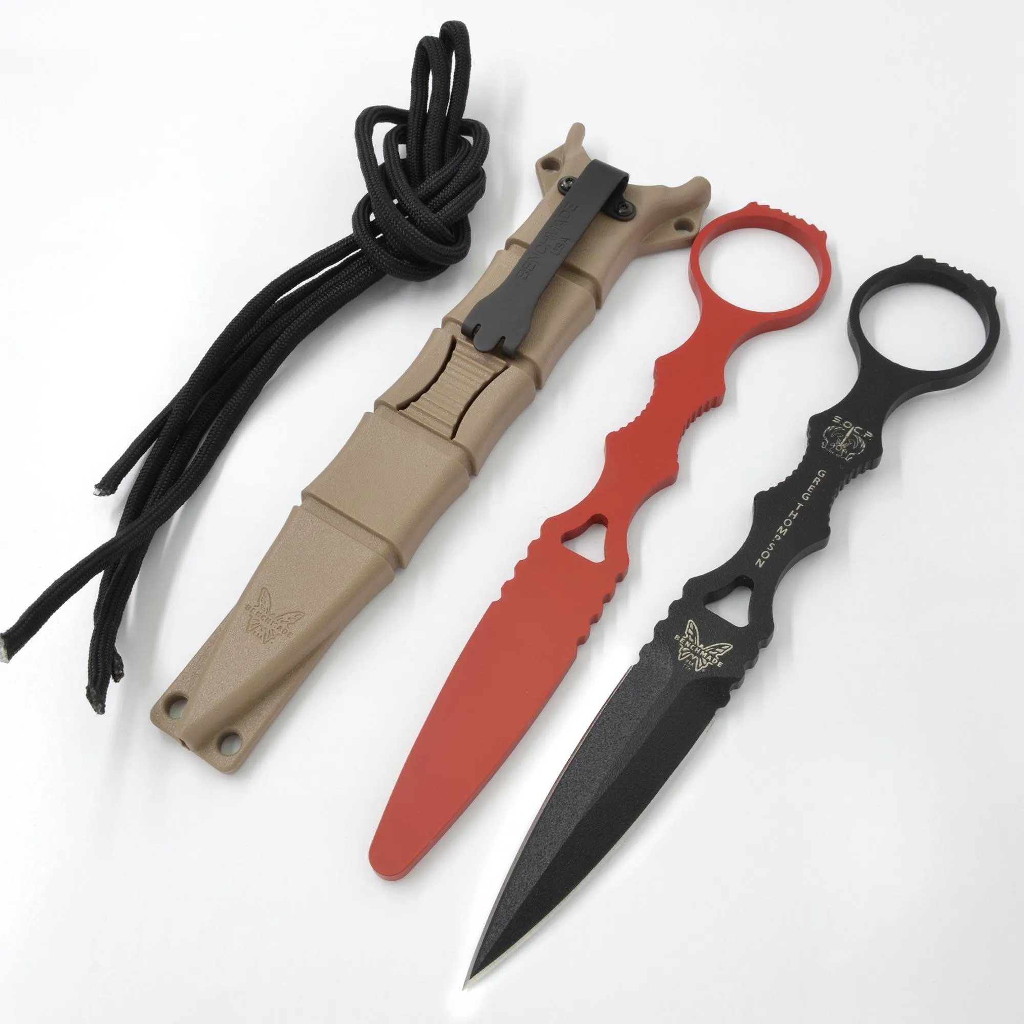 Benchmade Dagger - SOCP Double Edge Symmetrical Blade with Trainer | 176BKSN-COMBO