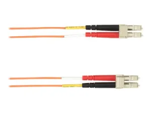Black Box - Patch cable - LC single-mode (M) to LC single-mode (M) - 2 m - fiber optic - orange FOCMRSM-002M-LCLC-OR