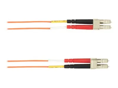Black Box - Patch cable - LC single-mode (M) to LC single-mode (M) - 2 m - fiber optic - orange FOCMRSM-002M-LCLC-OR
