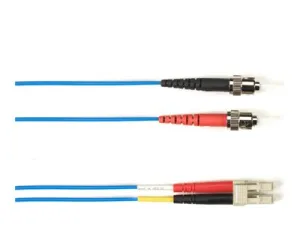 Black Box - Patch cable - TAA Compliant - ST multi-mode (M) to LC multi-mode (M) - 3.05 m - fiber optic - duplex - 62.5 / 125 FOLZH62-STLC-BL-10