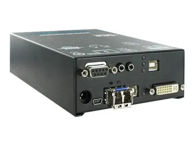 Black Box ServSwitch DKM Transmitters, Fibre Single-Link DVI - Video/audio/USB/serial extender - up to 6.2 miles - for P/N: ACX0000, ACX1T-12A-SM