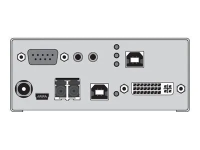 Black Box ServSwitch DKM Transmitters, Fibre Single-Link DVI - Video/audio/USB/serial extender - up to 6.2 miles - for P/N: ACX0000, ACX1T-12A-SM