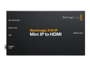 Blackmagic 2110 IP Mini - IP to HDMI audio / video converter VNVIPE/IP/HDMI-SG