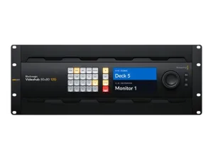 Blackmagic Videohub 80x80 12G - Video router HUBSMAS12G8080-SS