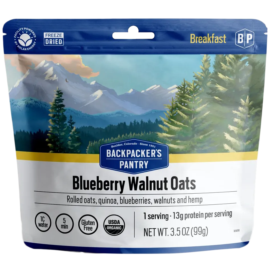 Blueberry Walnut Oatmeal (1 Serving)