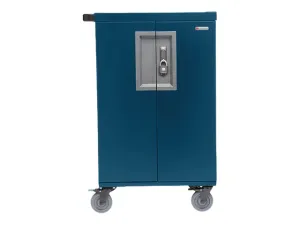 Bretford CoreX - Cart (charge only) - pre-wired - for 36 devices - lockable - steel - topaz - screen size: up to 15.6",Bretford TCOREX36USBC-TZ