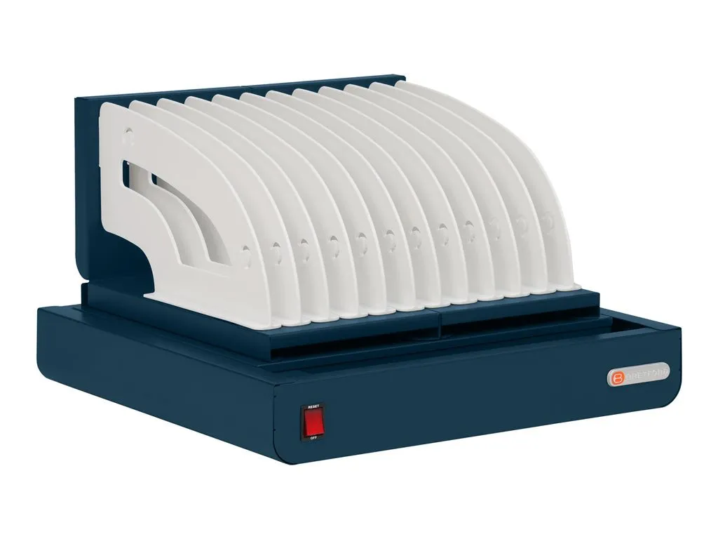 Bretford Cube Micro Tray TVT10AC - Mounting component (cart tray) - for 10 notebooks/tablets - topaz TVT10AC-TZ