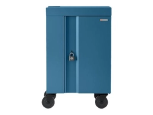 Bretford Cube Mini TVCM20USBC - Cart (charge only) - pre-wired - for 20 tablets / notebooks - lockable - steel - sky - screen TVCM20USBC-SKY