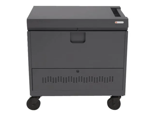 Bretford Cube Toploader - Cart (charge only) - for 40 tablets / notebooks - lockable - welded steel - royal blue - screen size: TVTL40PAC-RB