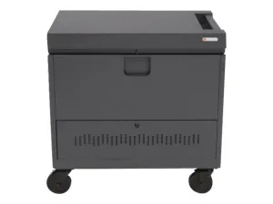 Bretford Cube Toploader - Cart (charge only) - for 40 tablets / notebooks - lockable - welded steel - royal blue - screen size: TVTL40PAC-RB