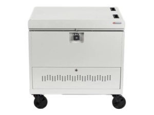 Bretford Cube Toploader TVTL30CADUSB - Cart (charge only) - pre-wired - for 30 tablets / notebooks - with caddies - lockable TVTL30CADUSB-CT