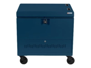 Bretford Cube Toploader TVTL30CADUSB - Cart (charge only) - pre-wired - for 30 tablets / notebooks - with caddies - lockable TVTL30CADUSB-TZ