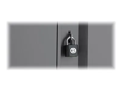 Bretford Cube TVC16 - Cart (charge only) - pre-wired - for 16 netbooks/tablets - lockable - welded steel - black pumice TVC16USBC-BP