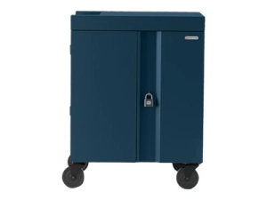Bretford Cube TVC16 - Cart (charge only) - pre-wired - for 16 netbooks/tablets - lockable - welded steel - topaz TVC16USBC-TZ