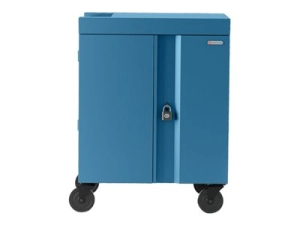 Bretford Cube TVC16USBC - Cart (charge only) - pre-wired - for 16 netbooks/tablets - lockable - welded steel - sky TVC16USBC-SKY