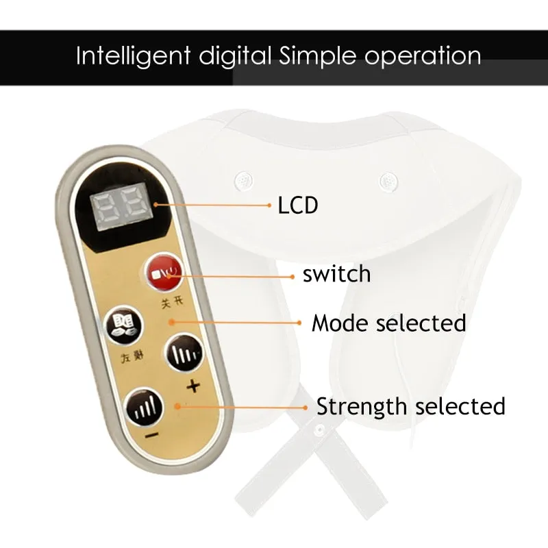 Cervical Massage shawls with Heat Deep Kneading Massager Shoulders