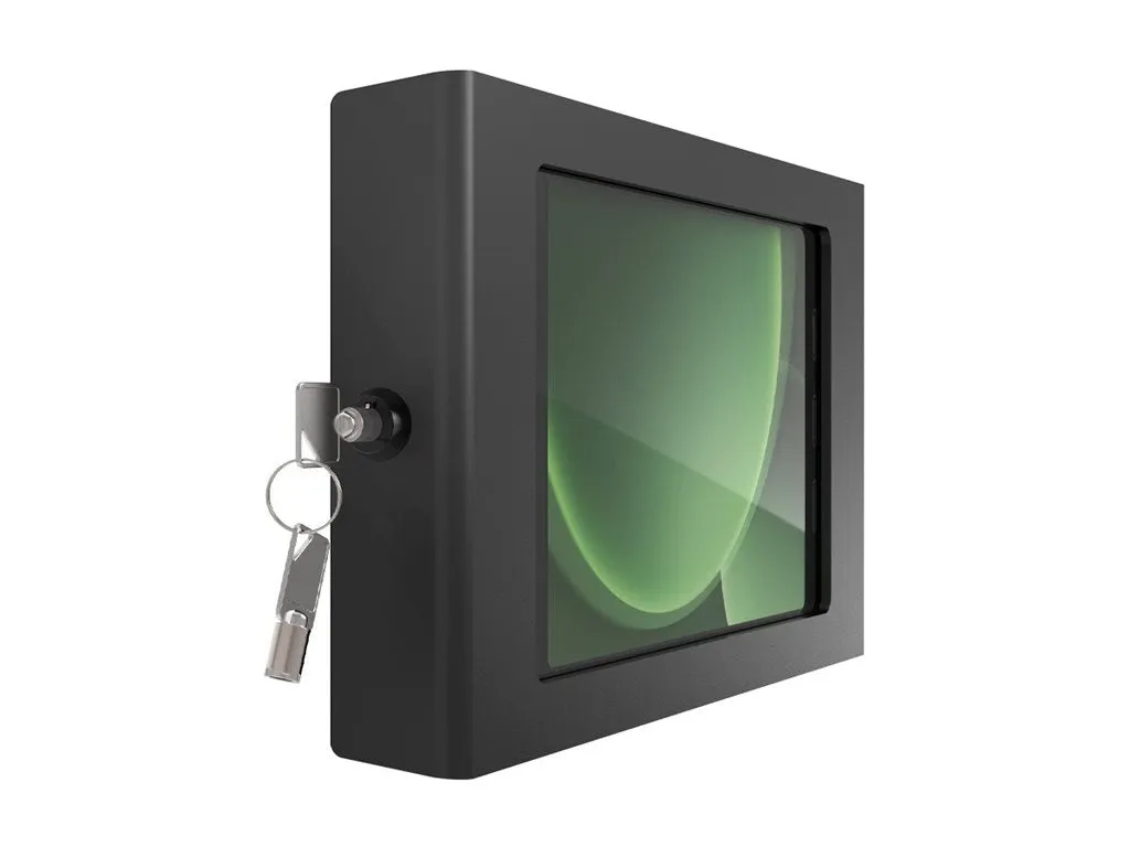 Compulocks Galaxy Tab Active 3/5 8 Apex Enclosure Brandable Floor Stand - Stand - for tablet - brandable - lockable - metal frame 140B80GAPXB