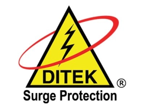 DITEK DTK-DRB Series DTK-DR48B - Surge protector (DIN rail mountable) - DC 48 V - black
