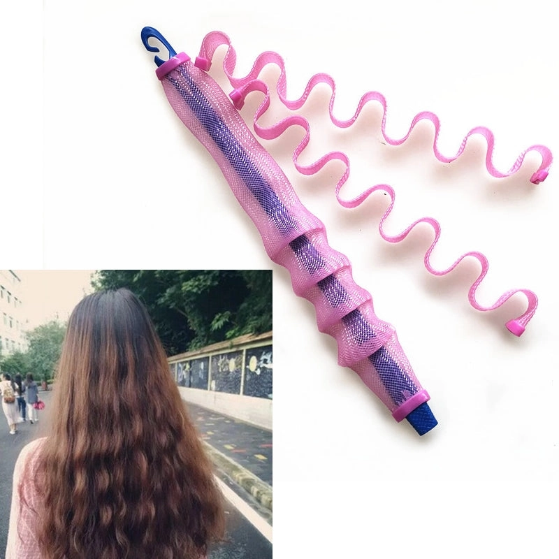 Easy to roll up and curl your hair at home DIY Magic Hair Curler