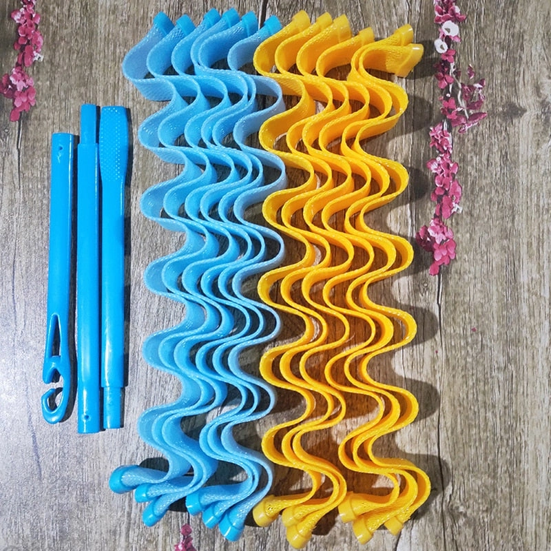 Easy to roll up and curl your hair at home DIY Magic Hair Curler