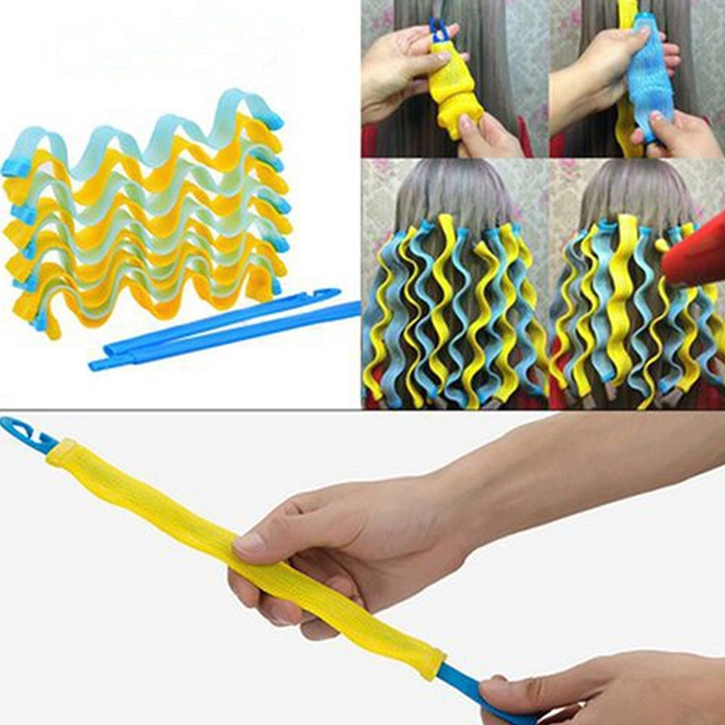 Easy to roll up and curl your hair at home DIY Magic Hair Curler