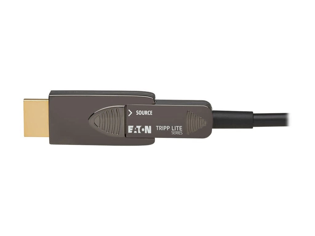 Eaton Tripp Lite Series 8K HDMI Fiber Active Optical Cable (AOC) - 8K UHD @ 60 Hz, HDR, Detachable Connector, M/M, Black, 30 P568FM-30M-8K6