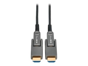 Eaton Tripp Lite Series 8K HDMI Fiber Active Optical Cable with Detachable Connectors M/M 8K 60Hz Black 20M - HDMI cable - HDMI P568FMM-20M-8K6