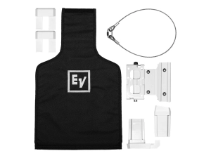 Electro-Voice - Mounting kit (wall mount) - for speakers - with Phoenix-style connectors - white EVOLVE-WMK-PW