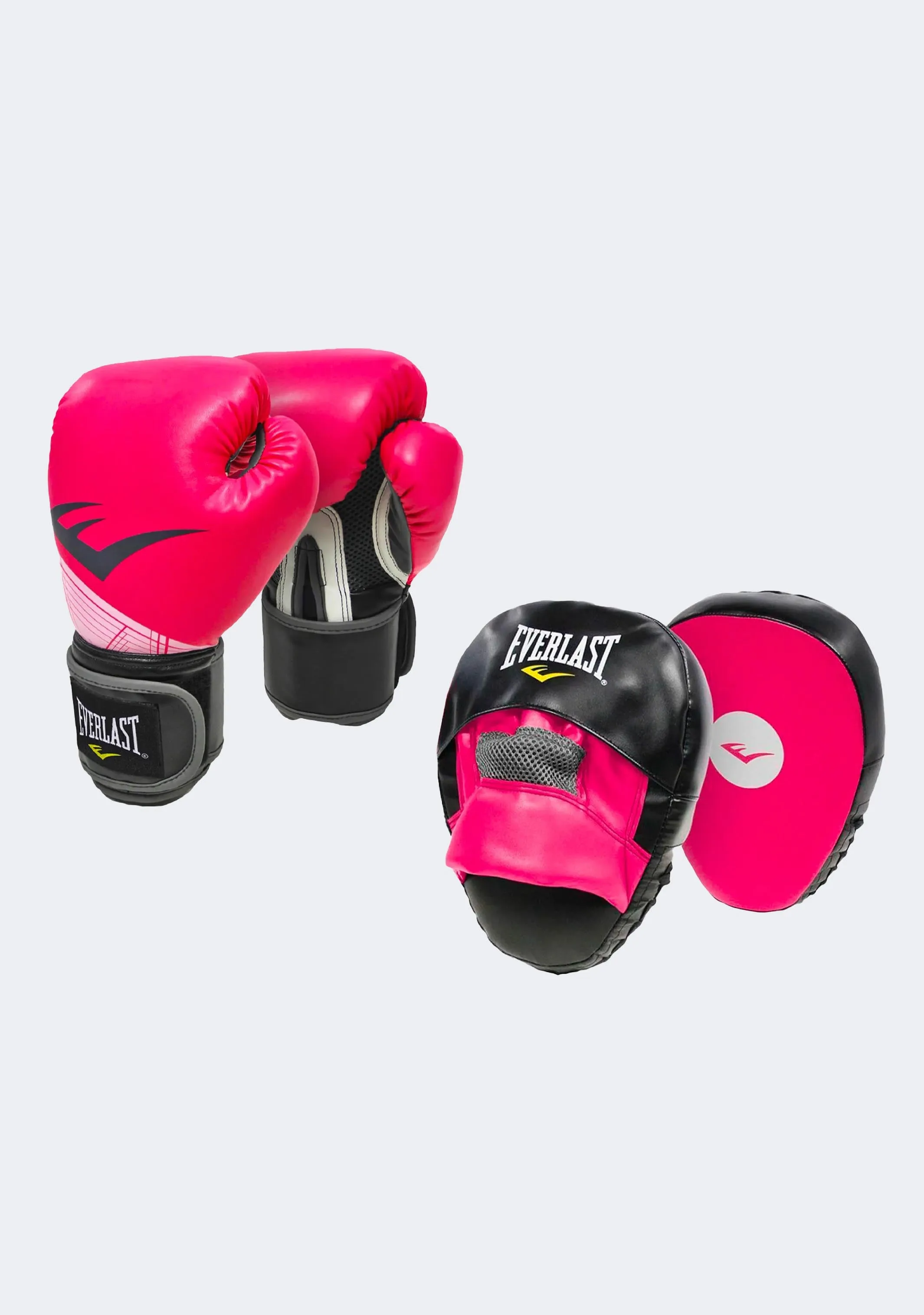 Everlast Advance Glove and Mitt Combo - Pink