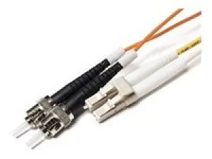 Fiber Cables Direct - Patch cable - ST/UPC multi-mode (M) to LC/UPC multi-mode (M) - 10 m - 0.1 in - fiber optic - duplex - 62.5 FCDUS54V179