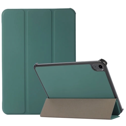 For iPad Mini 3-folding Skin Texture Horizontal Flip TPU   PU Tablet Leather Case with Holder