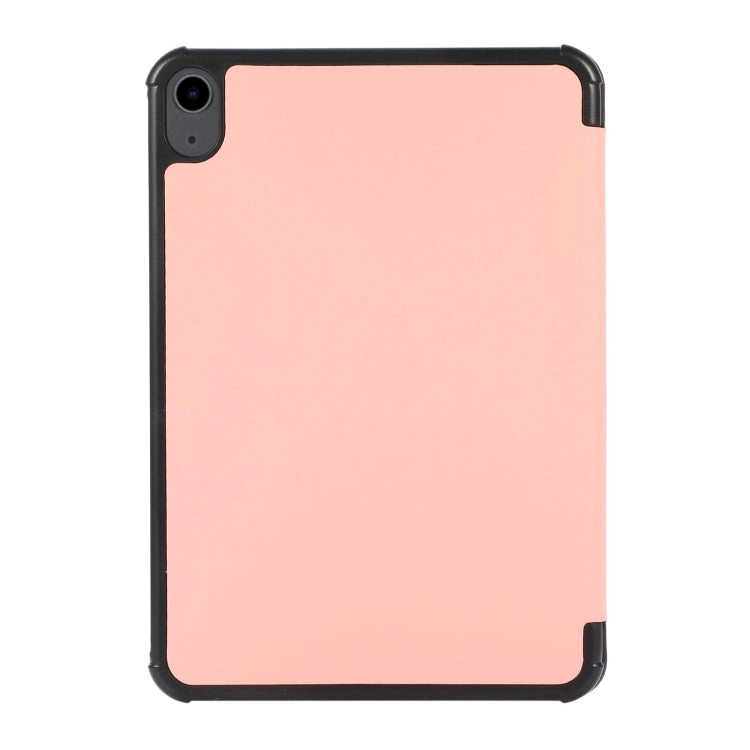 For iPad Mini 3-folding Skin Texture Horizontal Flip TPU   PU Tablet Leather Case with Holder
