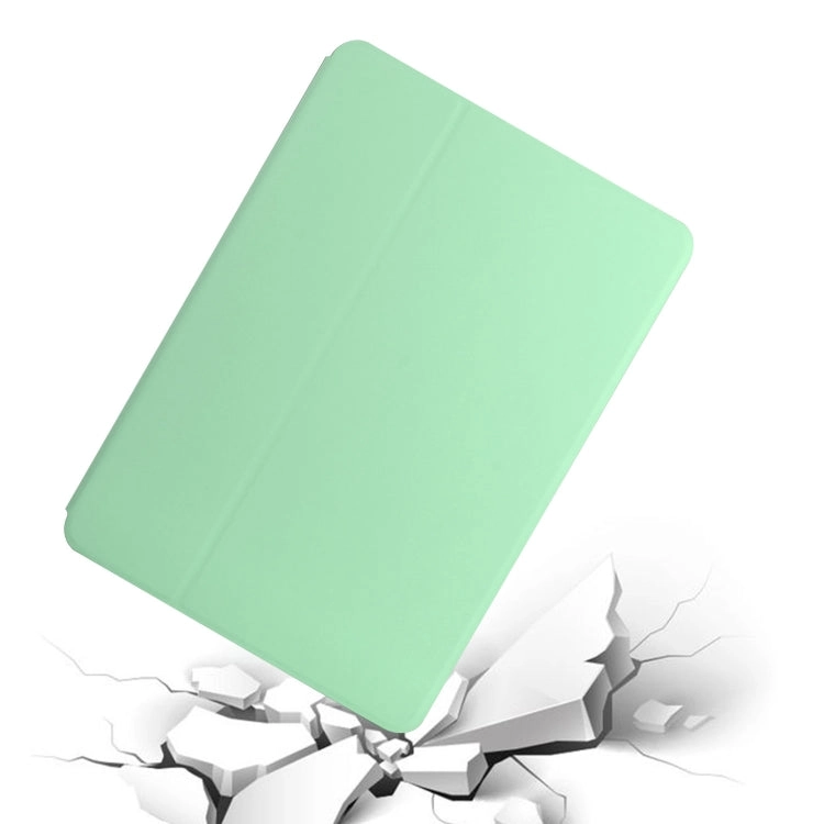 For iPad mini 6 Dual-Folding Horizontal Flip Tablet Case with Holder  Sleep / Wake-up