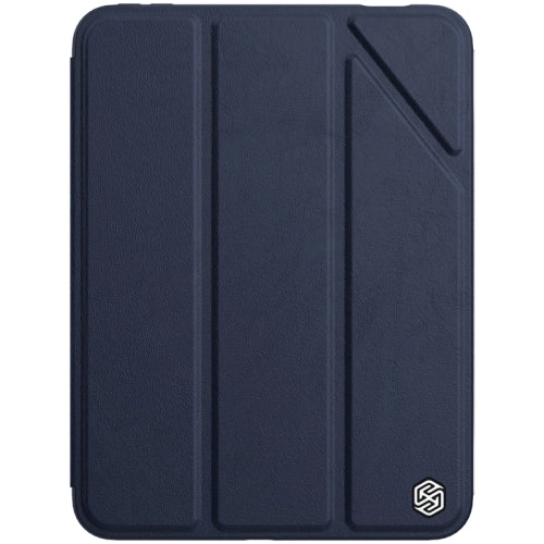 For iPad Mini NILLKIN Horizontal Flip Tablet Case with Holder  Pen Slot  Sleep / Wake-up