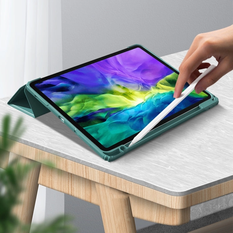 For iPad Pro Mutural Pinyue Series PC   TPU Horizontal Flip Leather Tablet Case with Holder