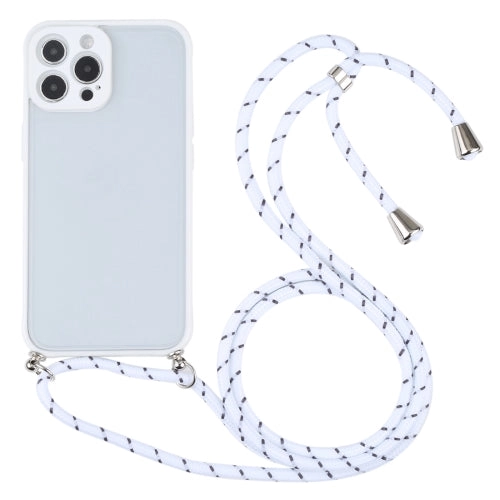 For iPhone 11 Candy Transparent Phone Case with Lanyard