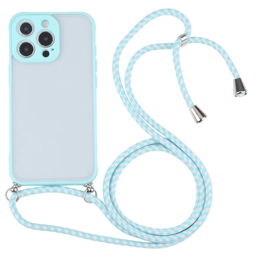 For iPhone 11 Candy Transparent Phone Case with Lanyard
