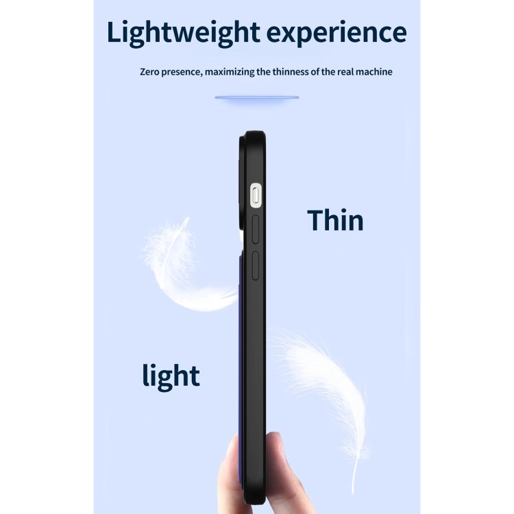 For iPhone 11 Sliding Camera Cover Design TPU   PC Shockproof Phone Case with Card Slot